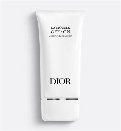 mousse nettoyante dior